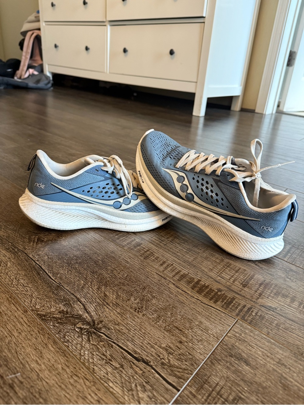 Saucony Ride Running Shoes - Blue & Grey